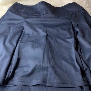 Girls Pull On Kick Pleated Scooter